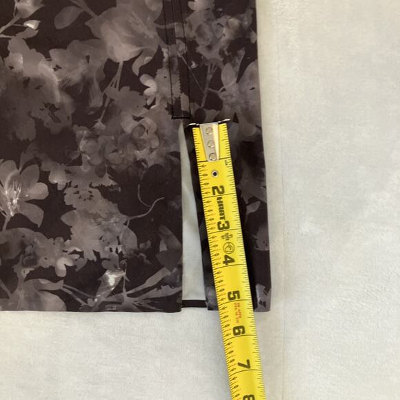 Athleta Zephyr Sleeveless Tank Top Athletic Casual Black White Gray Size Medium - Picture 10 of 10